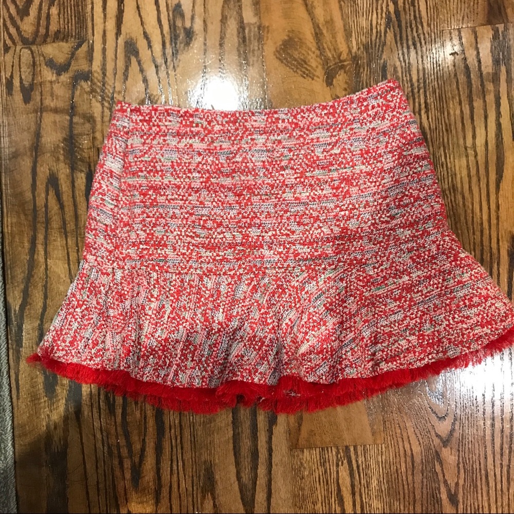 Zara Tweed Skirt L